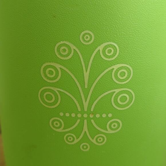 Vintage 1970s Set of Three Tupperware Apple Green Servalier Canisters - Picture 2 of 10